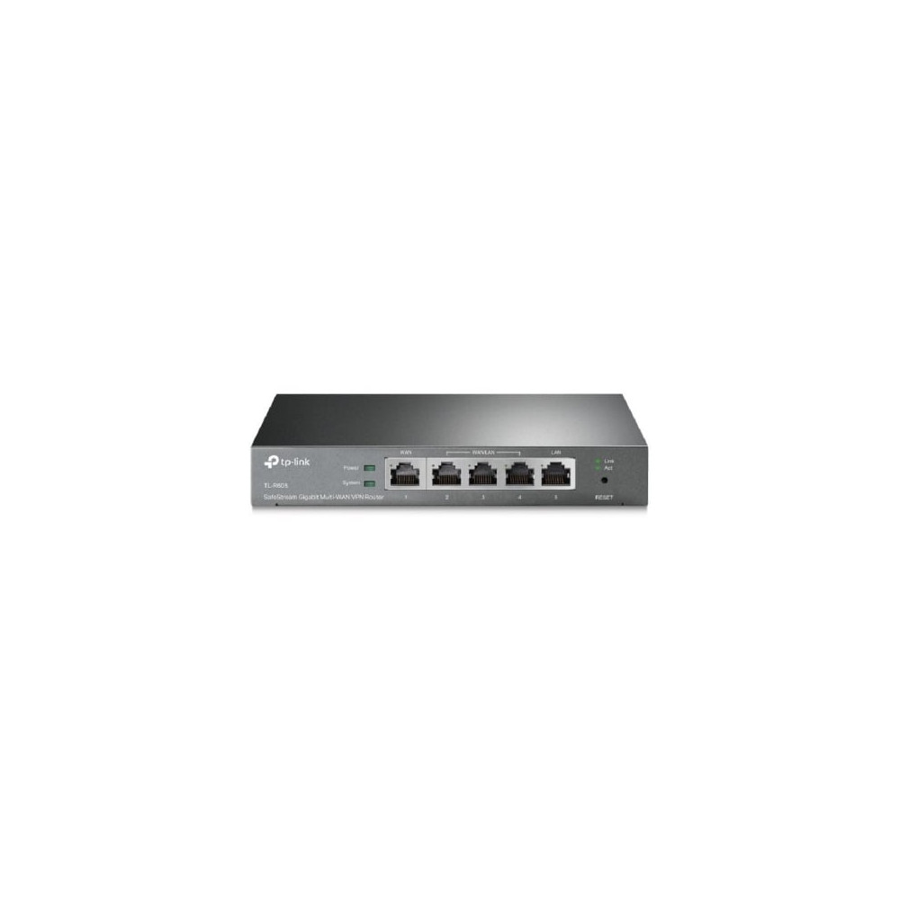 Router VPN SafeStream Gigabit TP-Link Omada TL-R605/ 5 Puertos Multi-WAN | Routers