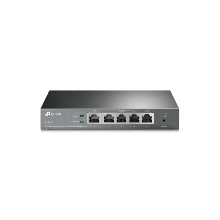 Router VPN SafeStream Gigabit TP-Link Omada TL-R605/ 5 Puertos Multi-WAN | Routers
