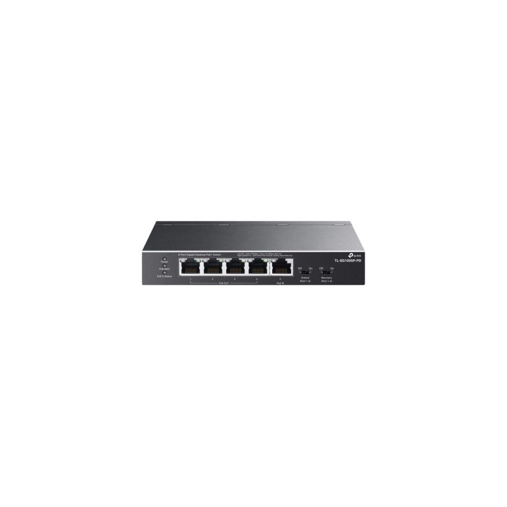 Switch TP-Link TL-SG1005P-PD 5 Puertos/ RJ-45 1/ 2.5Gbps PoE | Switches