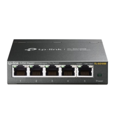 Switch TP-Link Easy Smart TL-SG105E V2 5 Puertos/ RJ-45 10/100/1000 | Switches