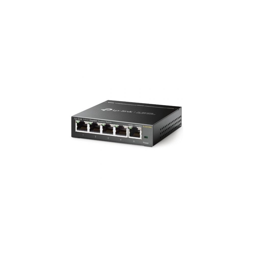 Switch TP-Link TL-SG105S 5 Puertos/ RJ-45 10/100/1000 | Switches