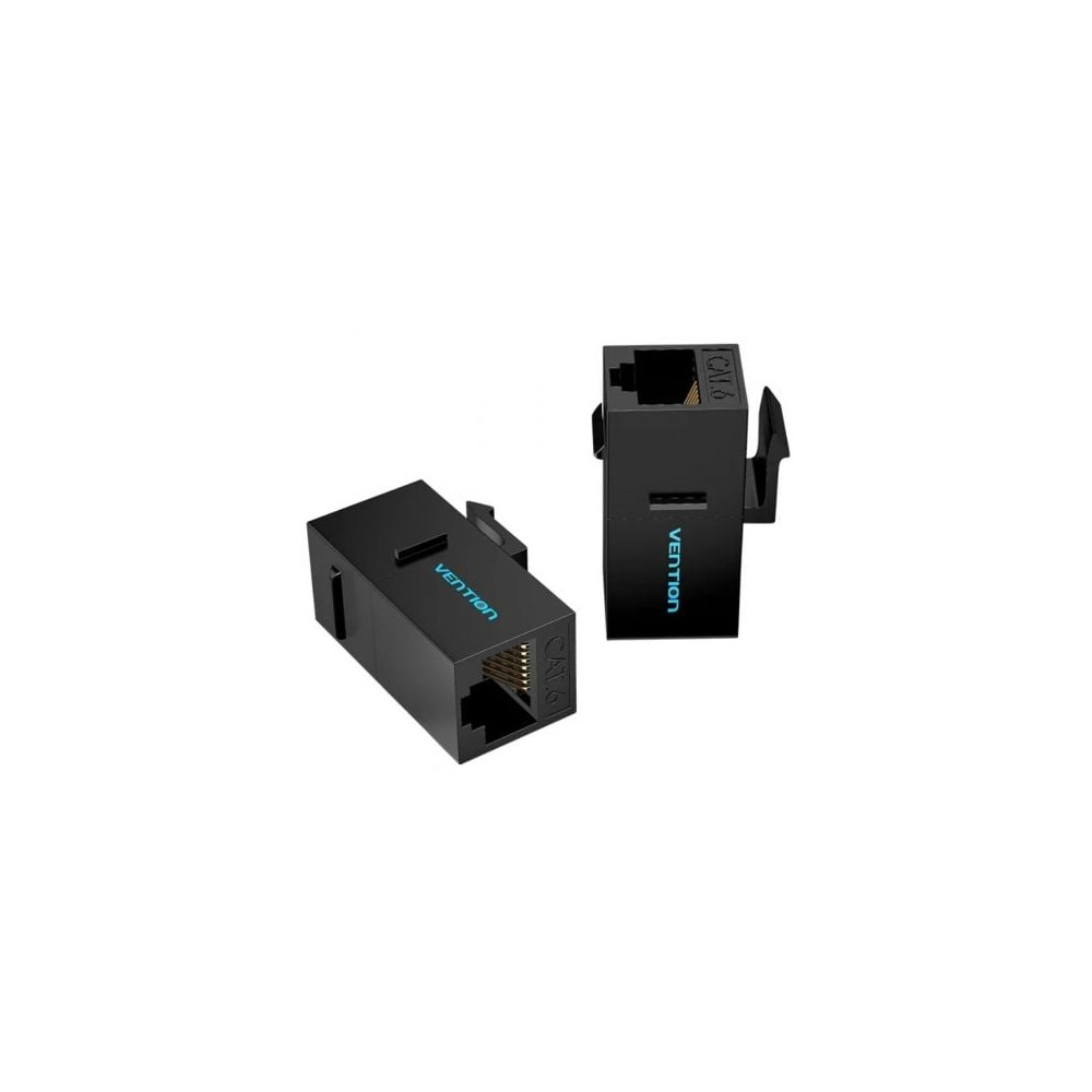 Adaptador Conector RJ45 IPGB0-5 Cat6 UTP/ RJ45 Hembra - RJ45 Hembra/ 5 uds/ Negro | RJ45/RJ11