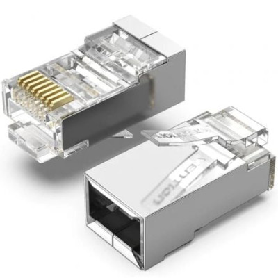 Conector RJ45 IDAR0-10/ Cat.5e FTP/ 10 uds | RJ45/RJ11