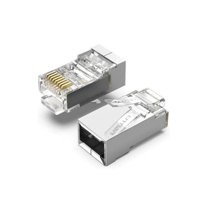 Conector RJ45 IDAR0-100/ Cat.5e FTP/ 100 uds | RJ45/RJ11