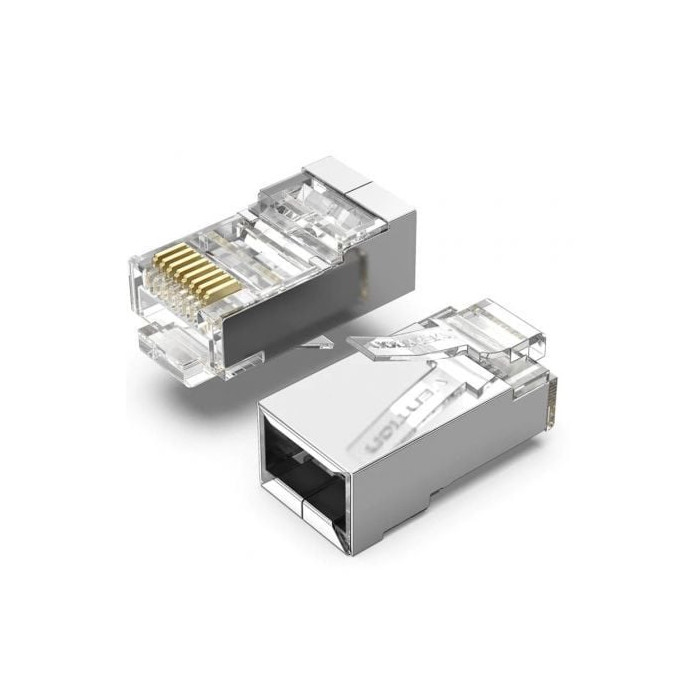 Conector RJ45 IDCR0-100/ Cat.6 FTP/ 100 uds | RJ45/RJ11