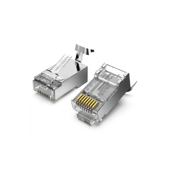 Conector RJ45 IDER0-10/ Cat.7 FTP/ 10 uds | RJ45/RJ11