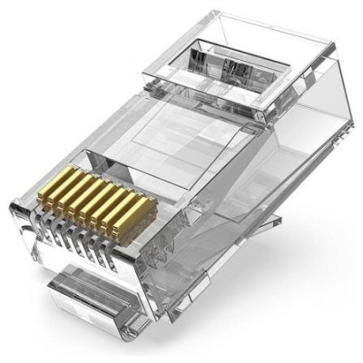 Conector RJ45 IDGR0-10/ Cat.6A UTP/ 10 uds | RJ45/RJ11