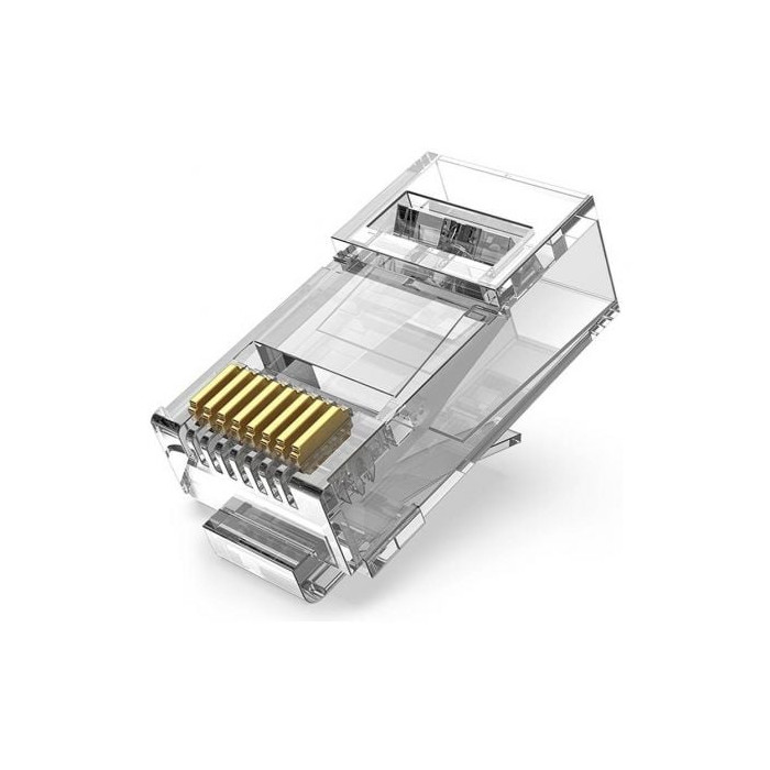 Conector RJ45 IDGR0-50/ Cat.6A UTP/ 50 uds | RJ45/RJ11