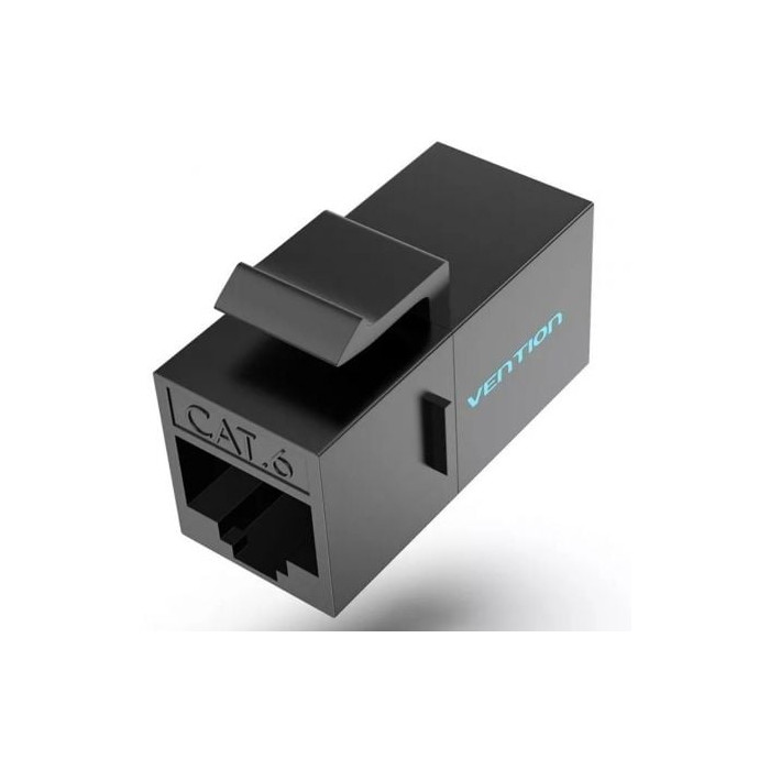 Conector RJ45 Vention IPGB0 Cat6 UTP/ Negro | RJ45/RJ11