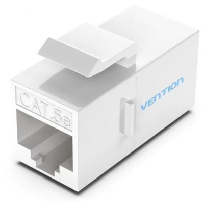 Conector RJ45 Vention VDD-B11-W Cat5e UTP/ 10 uds/ Blanco | RJ45/RJ11