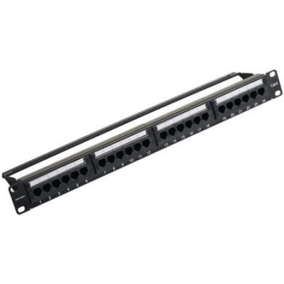 Patch Panel Vention KGCB0/ 24 Puertos/ Cat.6 | Armaris Rack