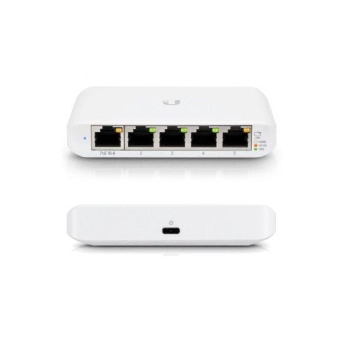 Switch Gestionable Ubiquiti USW-Flex Mini 5 Puertos/ RJ45 10/100/1000 POE | Ubiquiti