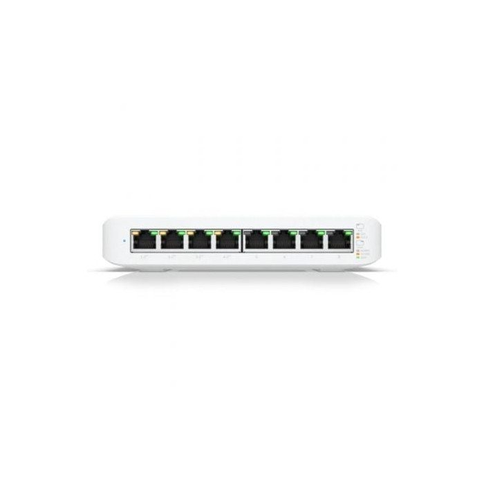 Switch Ubiquiti USW-LITE-8-POE/ 8 Puertos/ RJ45 10/100/1000 PoE | Ubiquiti