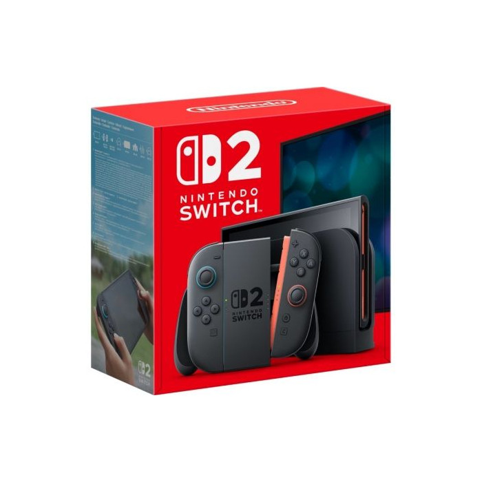 Nintendo Switch 2/ Incluye base/ Incluye 2 Mandos Joy-Con/ Incluye 2 Correas | Nintendo Switch