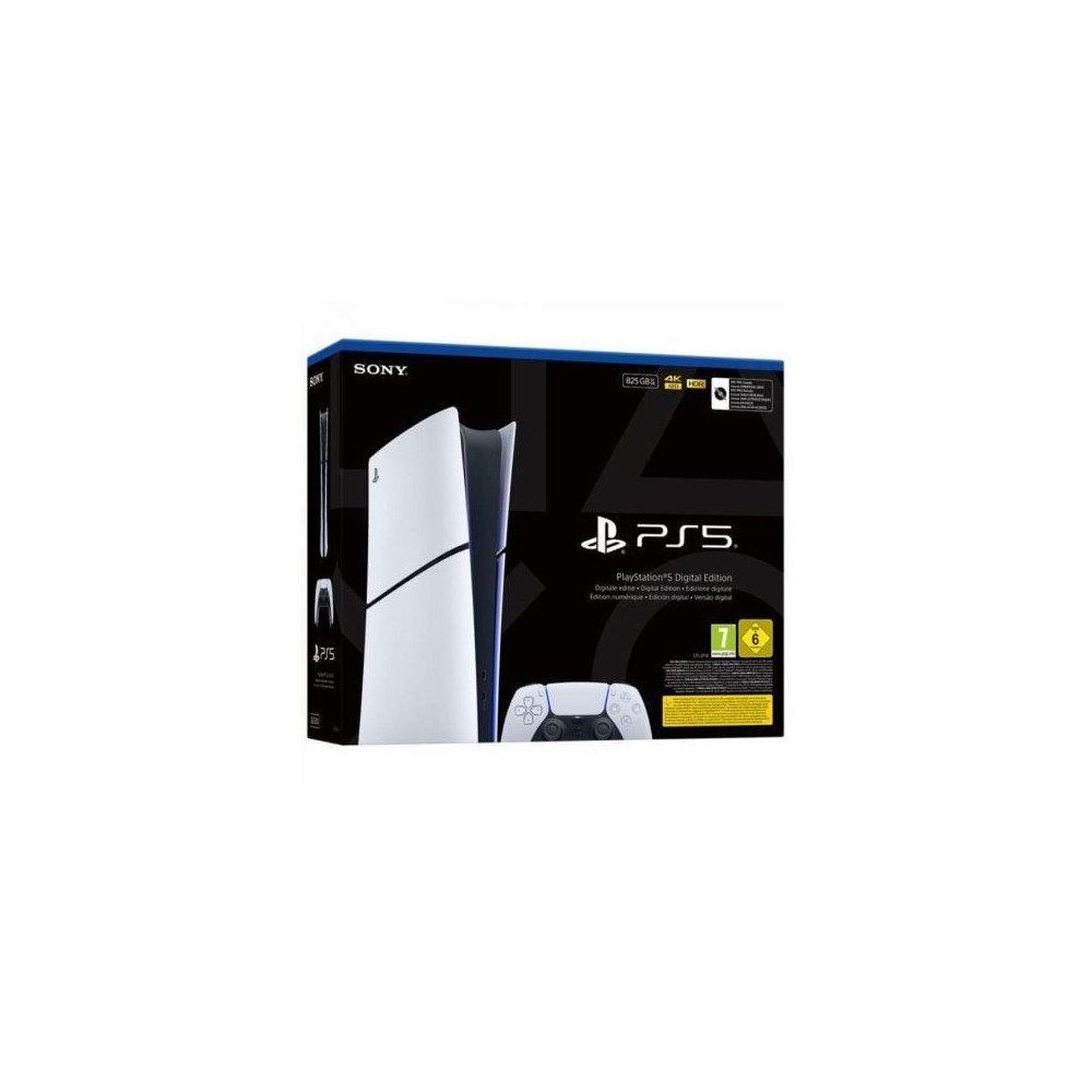 Consola Sony Playstation 5 - PS5 Slim Digital 825GB/ Incluye Mando Dual Sense/ Chassis E | PlayStation 5