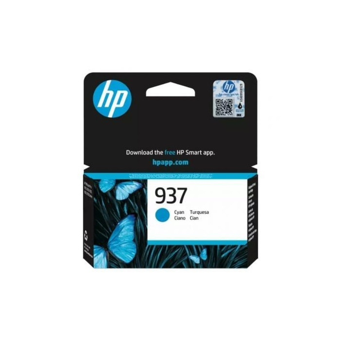 Cartucho de Tinta Original HP nº937/ Cian | HP
