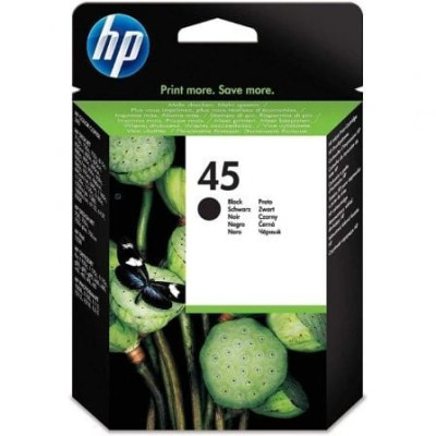 Cartucho de Tinta Original HP nº45/ Negro | HP