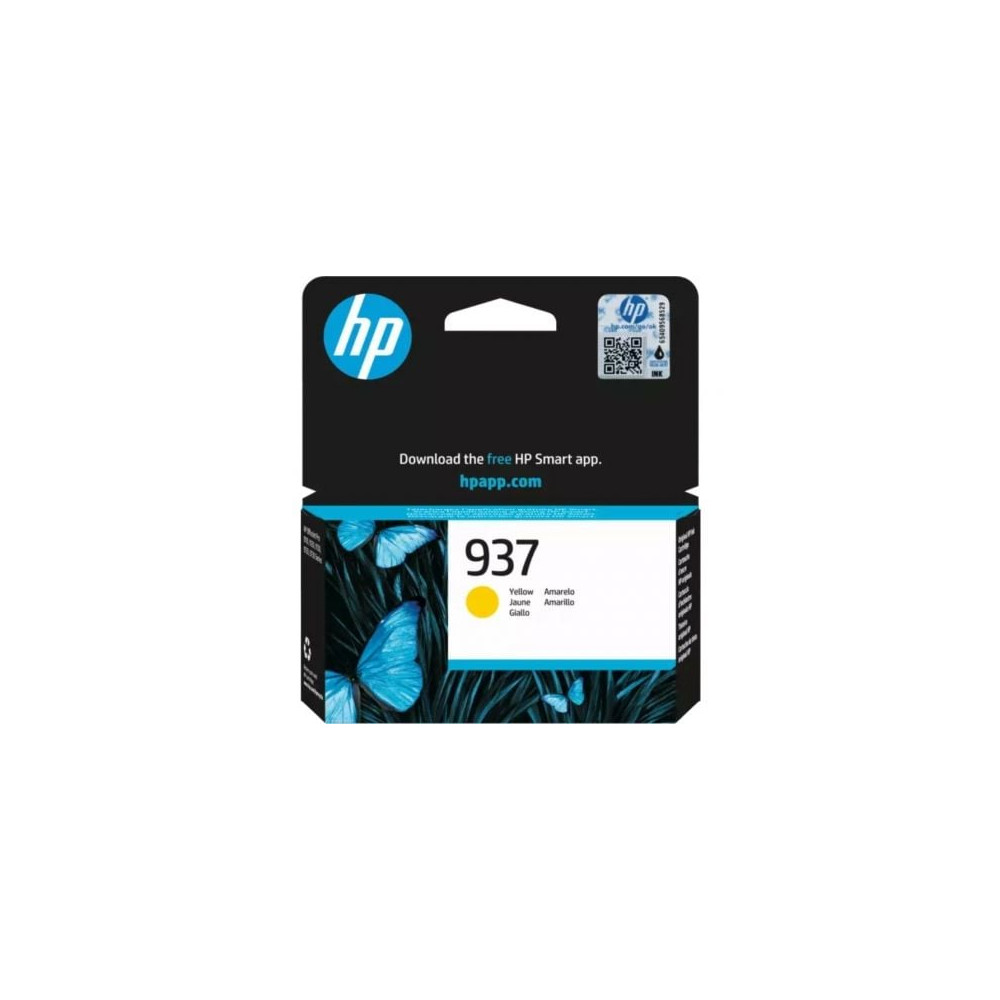 Cartucho de Tinta Original HP nº937/ Amarillo | HP