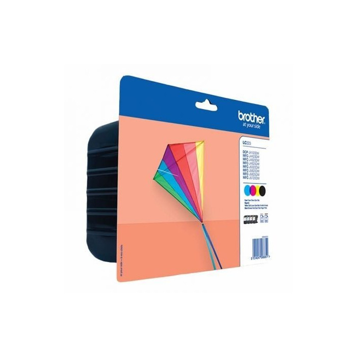 Cartucho de Tinta Original Brother LC-223VALBP Multipack/ Cian/ Magenta/ Amarillo/ Negro | Brother