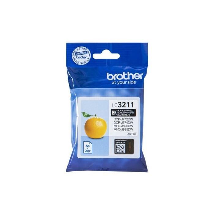 Cartucho de Tinta Original Brother LC-3211BK/ Negro | Brother