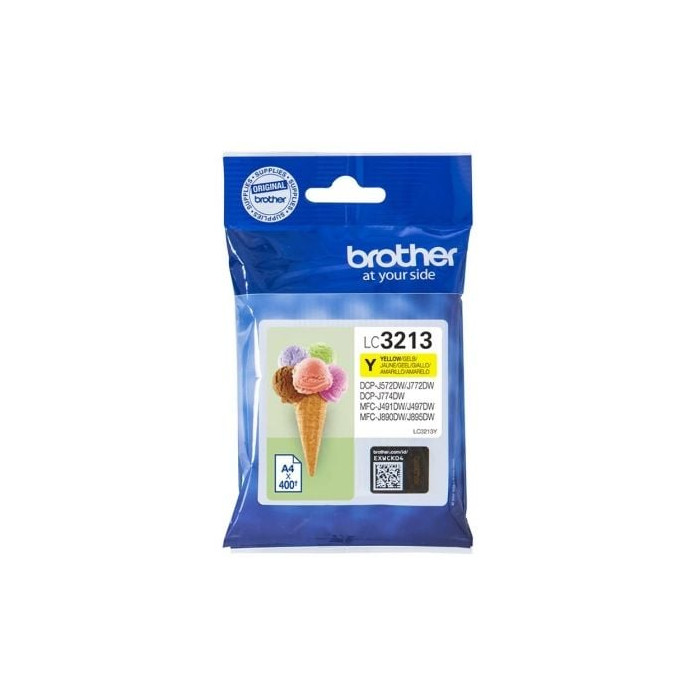 Cartucho de Tinta Original Brother LC-3213Y/ Amarillo | Brother