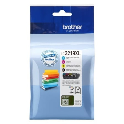 Cartucho de Tinta Original Brother LC-3219XL Alta Capacidad Multipack/ Cian/ Magenta/ Amarillo/ Negro | Brother