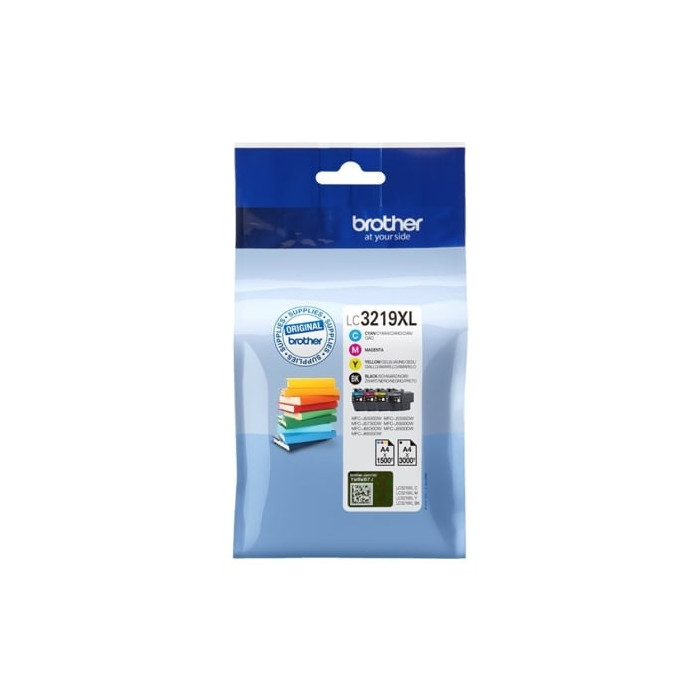 Cartucho de Tinta Original Brother LC-3219XL Alta Capacidad Multipack/ Cian/ Magenta/ Amarillo/ Negro | Brother