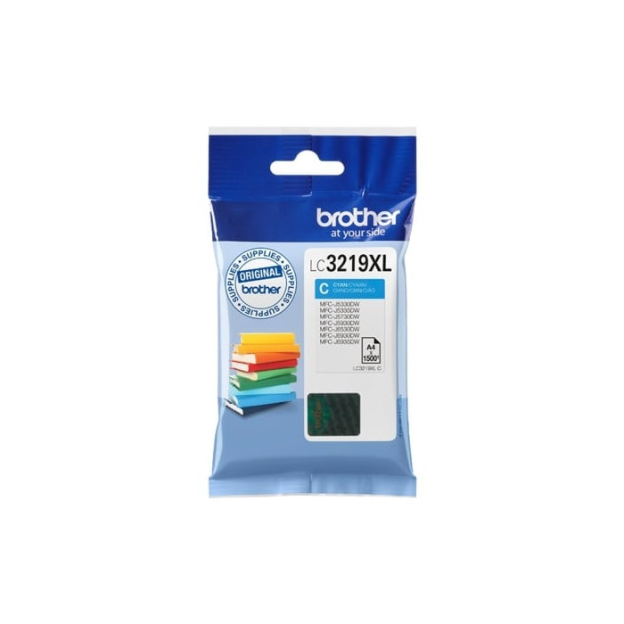 Cartucho de Tinta Original Brother LC-3219C XL Alta Capacidad/ Cian | Brother