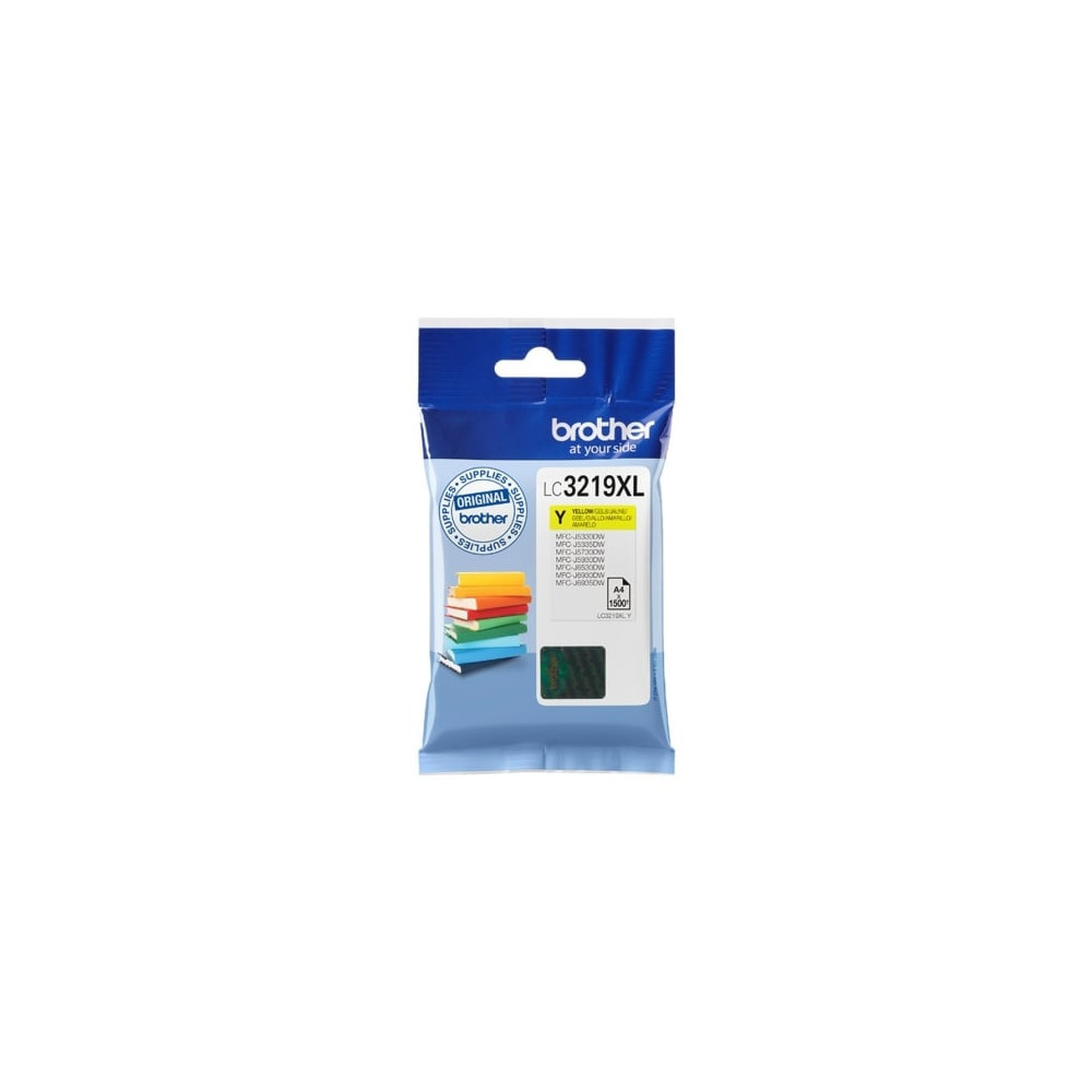 Cartucho de Tinta Original Brother LC-3219Y XL Alta Capacidad/ Amarillo | Brother