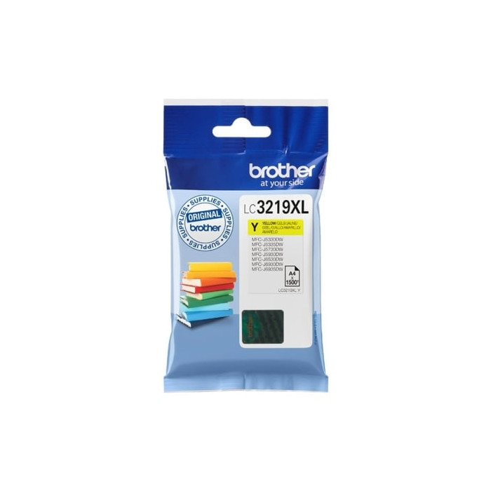 Cartucho de Tinta Original Brother LC-3219Y XL Alta Capacidad/ Amarillo | Brother