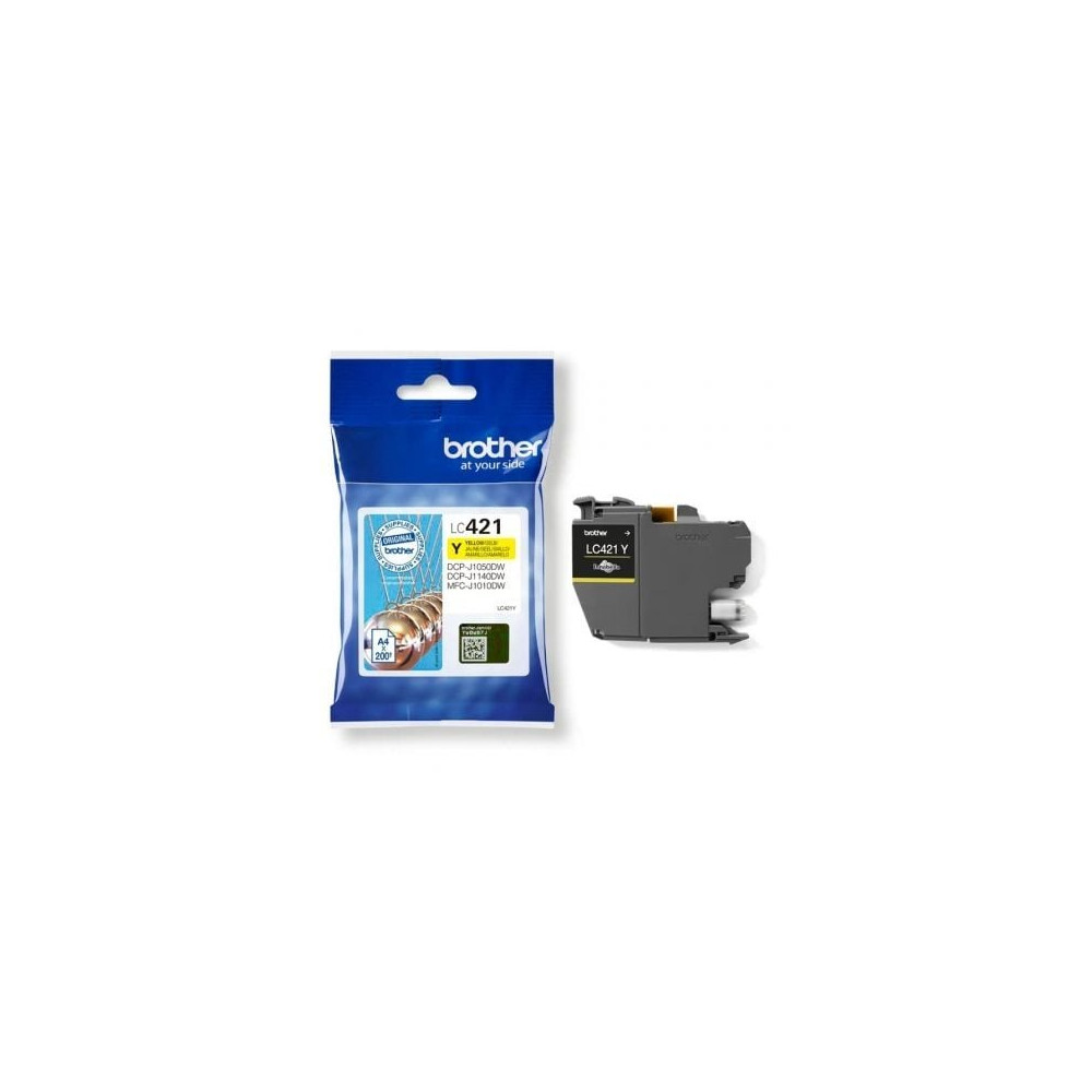Cartucho de Tinta Original Brother LC421/ Amarillo | Brother