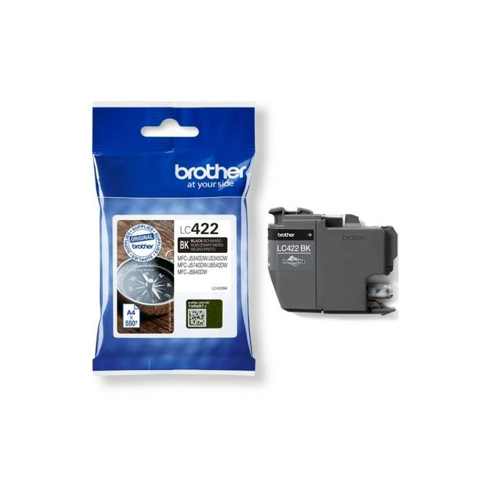 Cartucho de Tinta Original Brother LC-422/ Negro | Brother