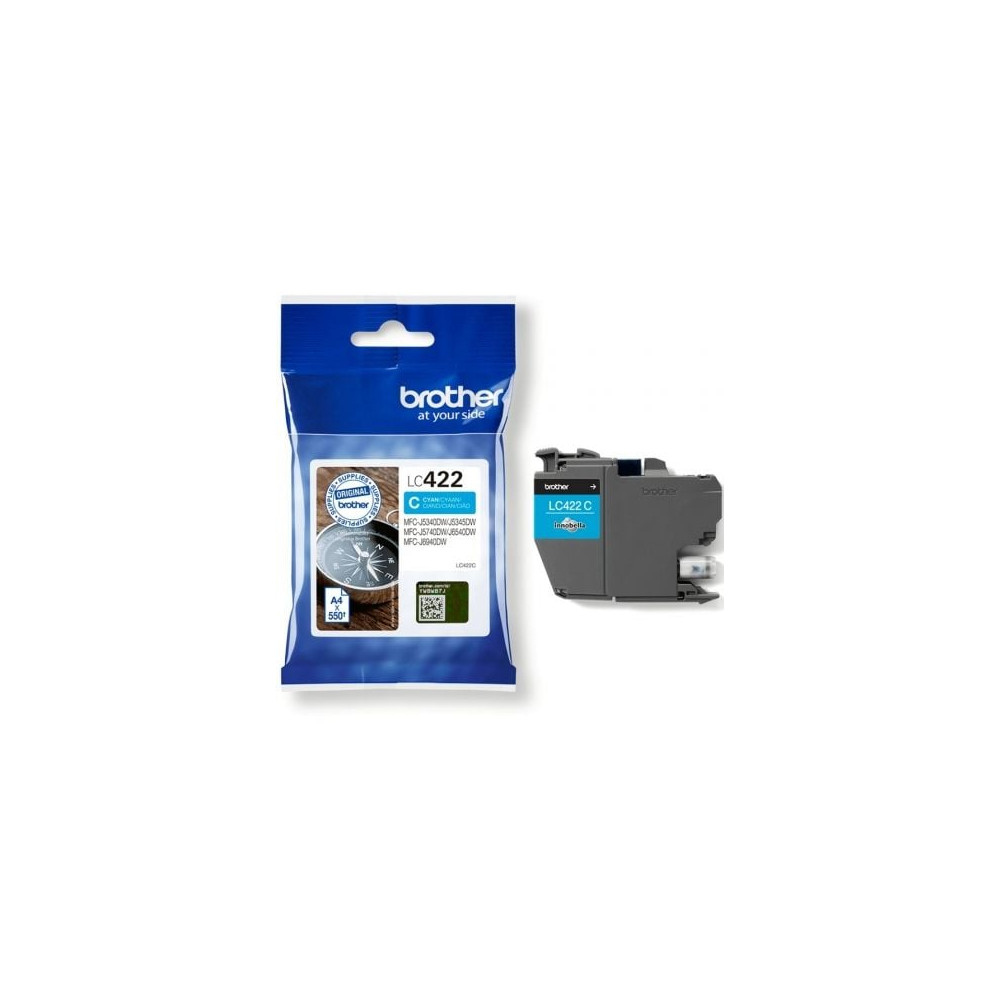 Cartucho de Tinta Original Brother LC-422/ Cian | Brother