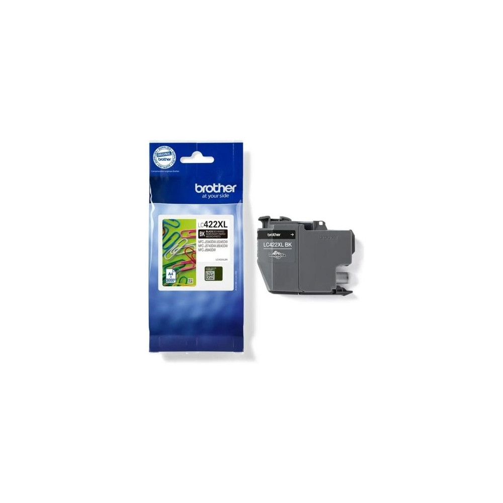 Cartucho de Tinta Original Brother LC-422 XL Alta Capacidad/ Negro | Brother