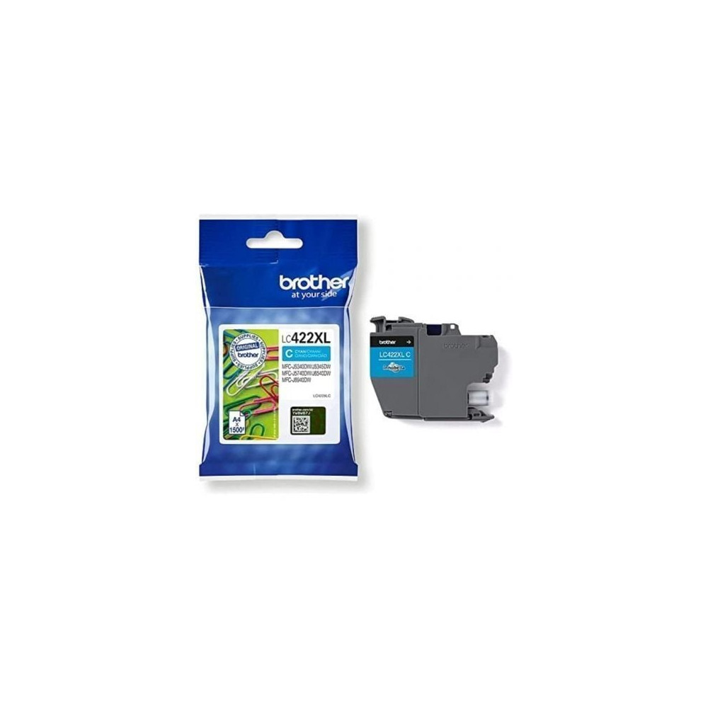 Cartucho de Tinta Original Brother LC-422 XL Alta Capacidad/ Cian | Brother
