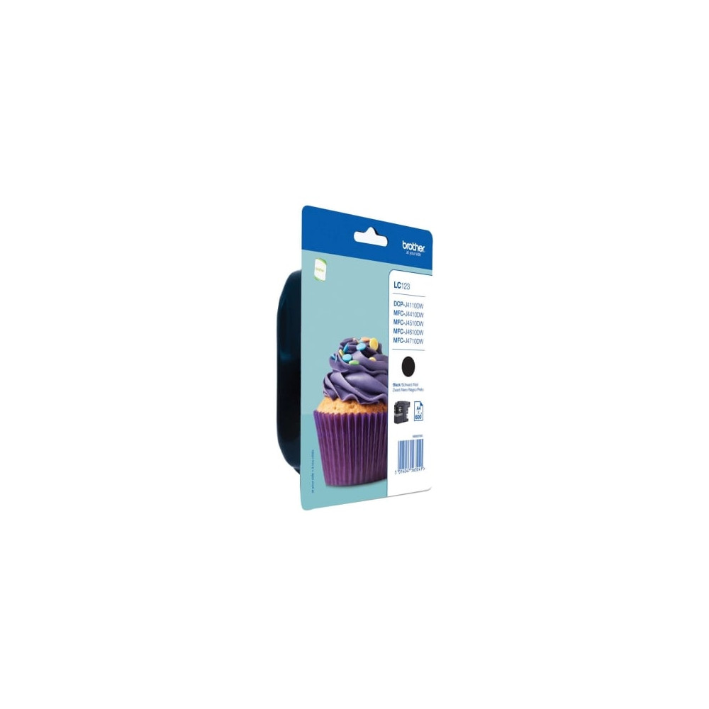 Cartucho de Tinta Original Brother LC-123/ Negro | Brother