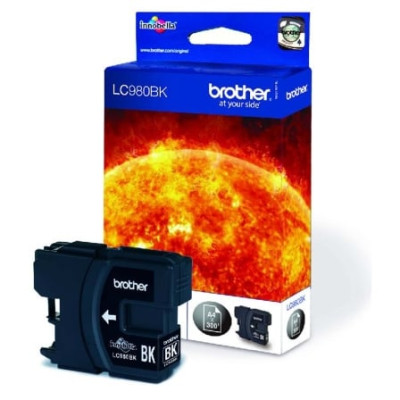 Cartucho de Tinta Original Brother LC-980/ Negro | Brother