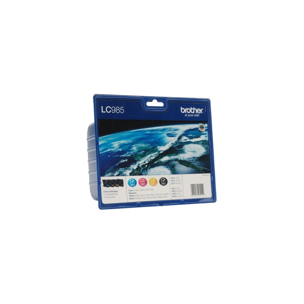 Cartucho de Tinta Original Brother LC- 985 Multipack/ Cian/ Magenta/ Amarillo/ Negro | Brother