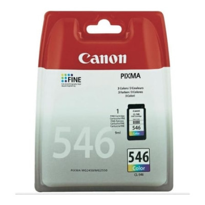 Cartucho de Tinta Original Canon CL-546/ Tricolor | Canon