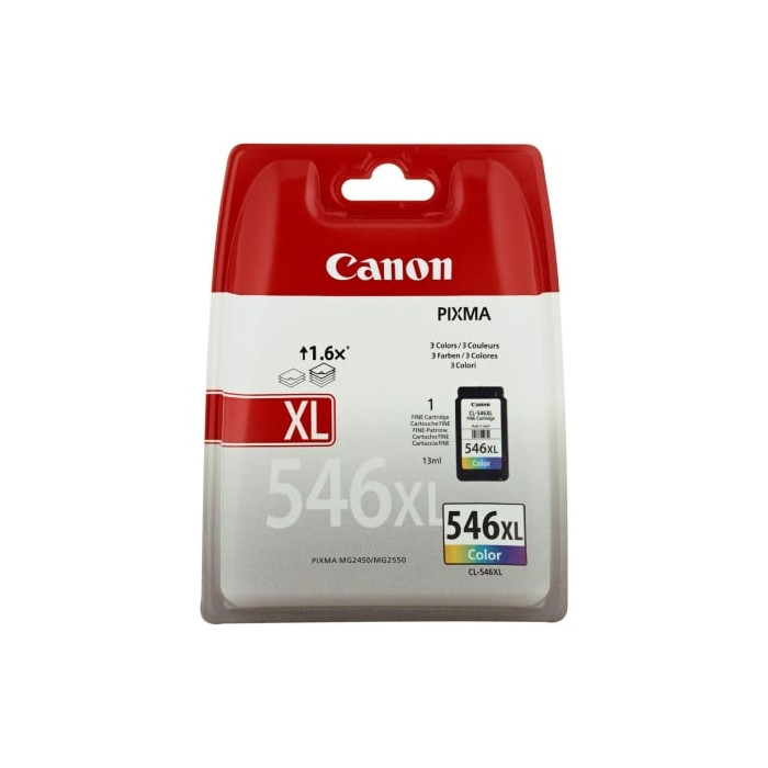 Cartucho de Tinta Original Canon CL-546XL Alta Capacidad/ Tricolor | Canon