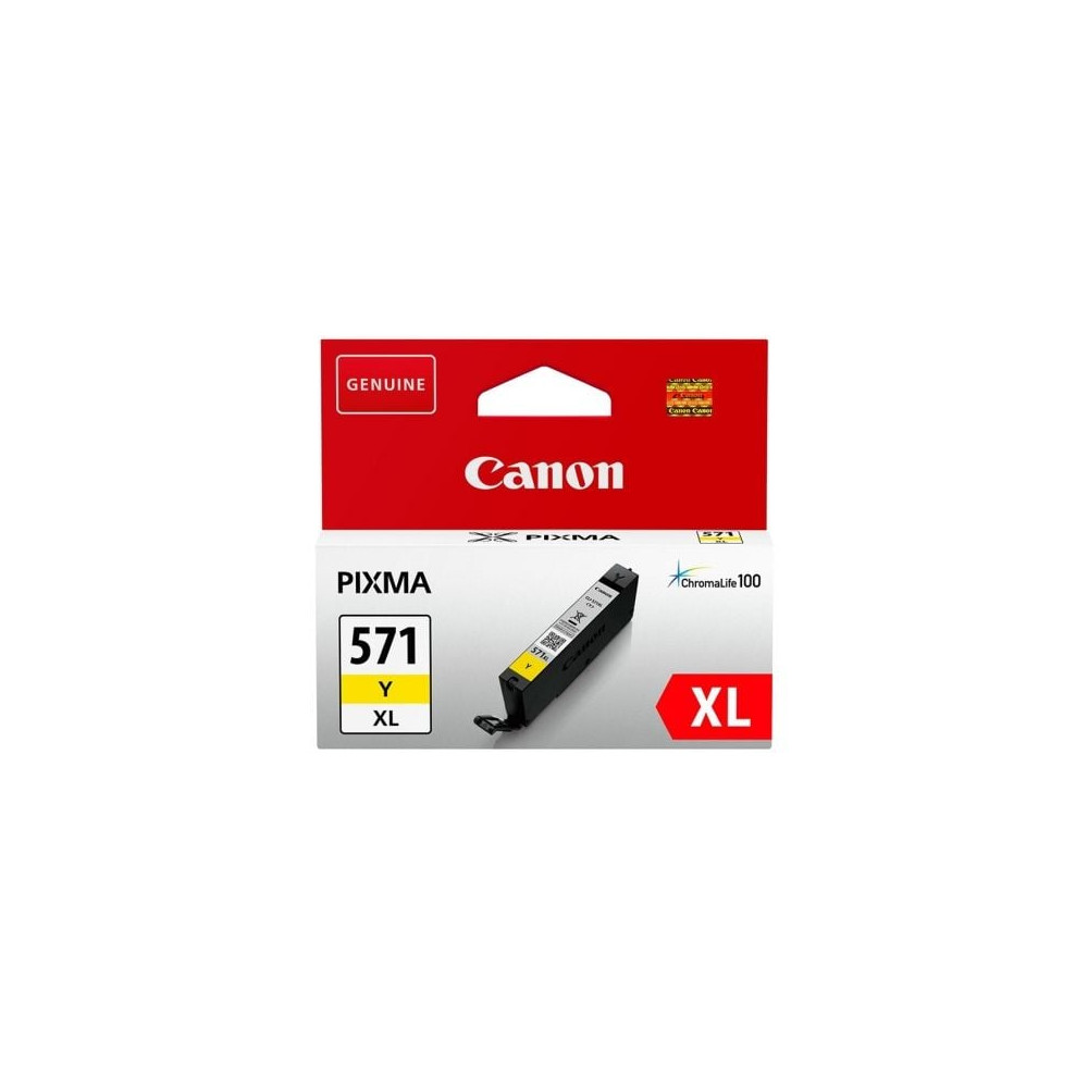 Cartucho de Tinta Original Canon CLI-571YXL Alta Capacidad/ Amarillo | Canon