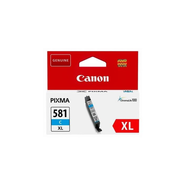 Cartucho de Tinta Original Canon CLI-581CXL Alta Capacidad/ Cian | Canon