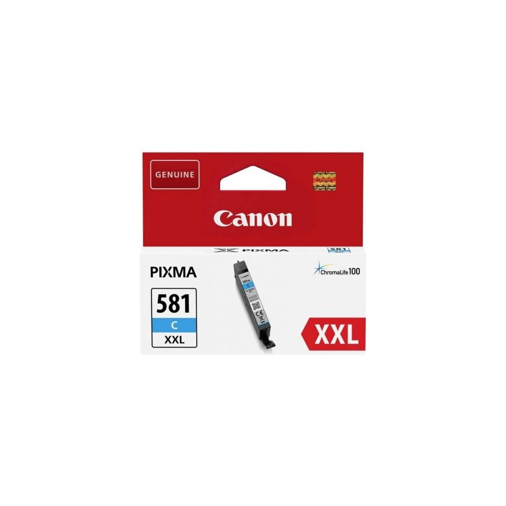 Cartucho de Tinta Original Canon CLI-581XXL Alta Capacidad/ Cian | Canon