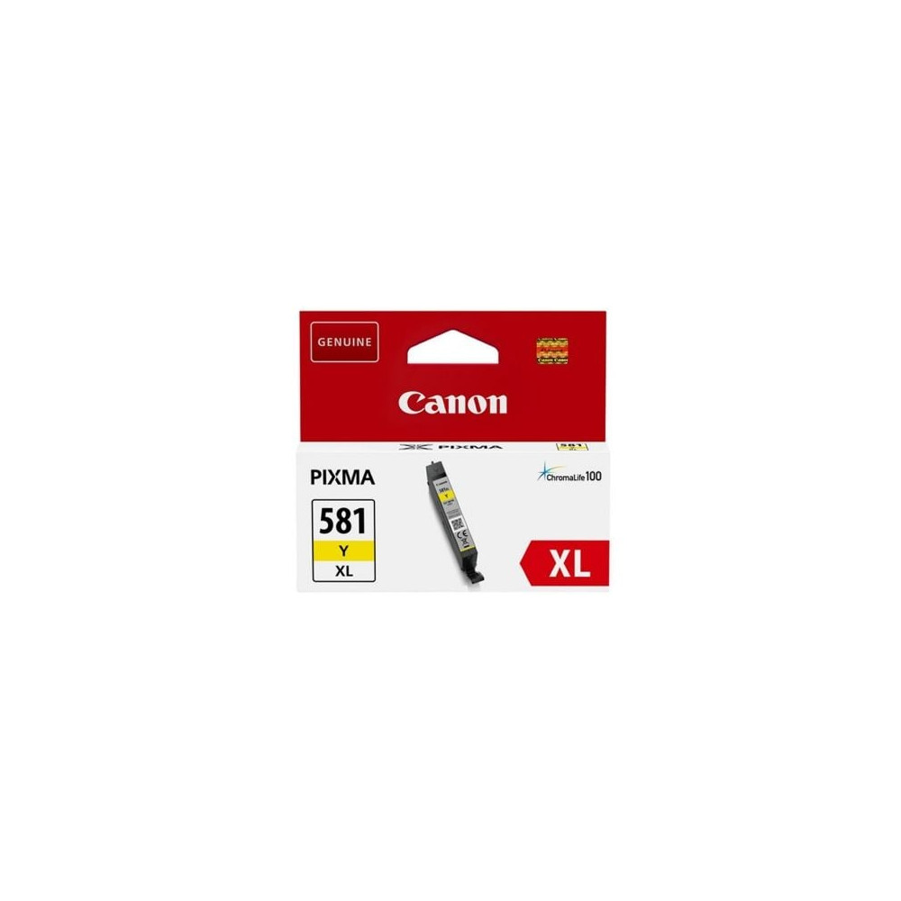 Cartucho de Tinta Original Canon CLI-581YXL Alta Capacidad/ Amarillo | Canon