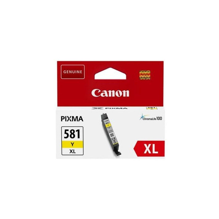 Cartucho de Tinta Original Canon CLI-581YXL Alta Capacidad/ Amarillo | Canon