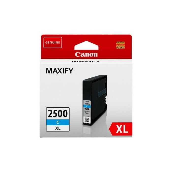 Cartucho de Tinta Original Canon PGI-2500XL Alta Capacidad/ Cian | Canon