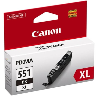 Cartucho de Tinta Original Canon CLI-551BK XL Alta Capacidad/ Negro | Canon