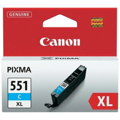 Cartucho de Tinta Original Canon CLI-551C XL Alta Capacidad/ Cian | Canon