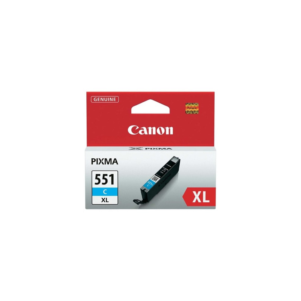Cartucho de Tinta Original Canon CLI-551C XL Alta Capacidad/ Cian | Canon
