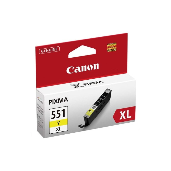 Cartucho de Tinta Original Canon CLI-551Y XL Alta Capacidad/ Amarillo | Canon